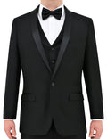 Shawl 5ZF Black Satin Dinner Jacket