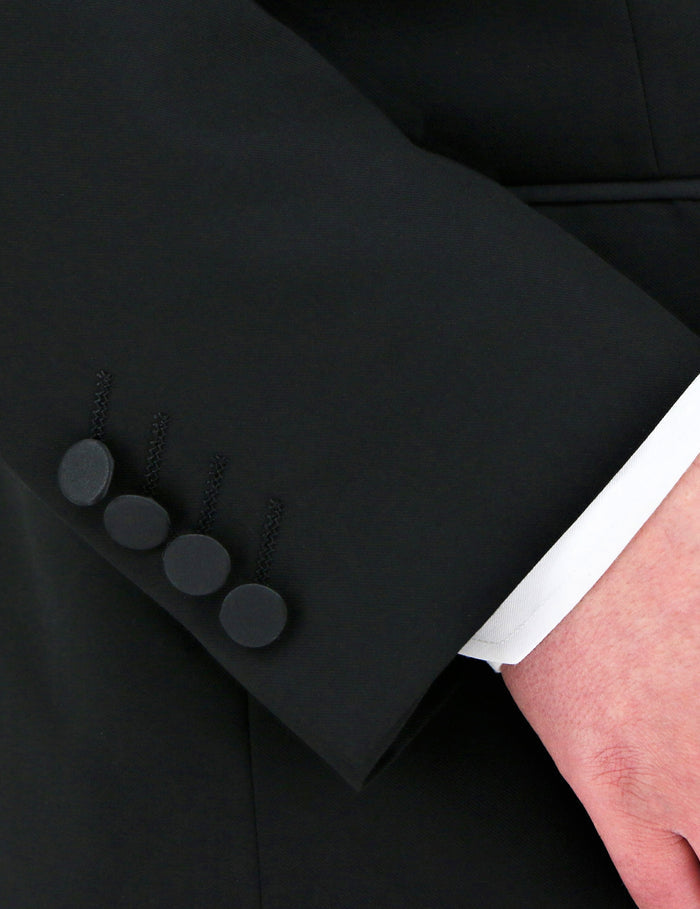 Shawl 5ZF Black Satin Dinner Jacket