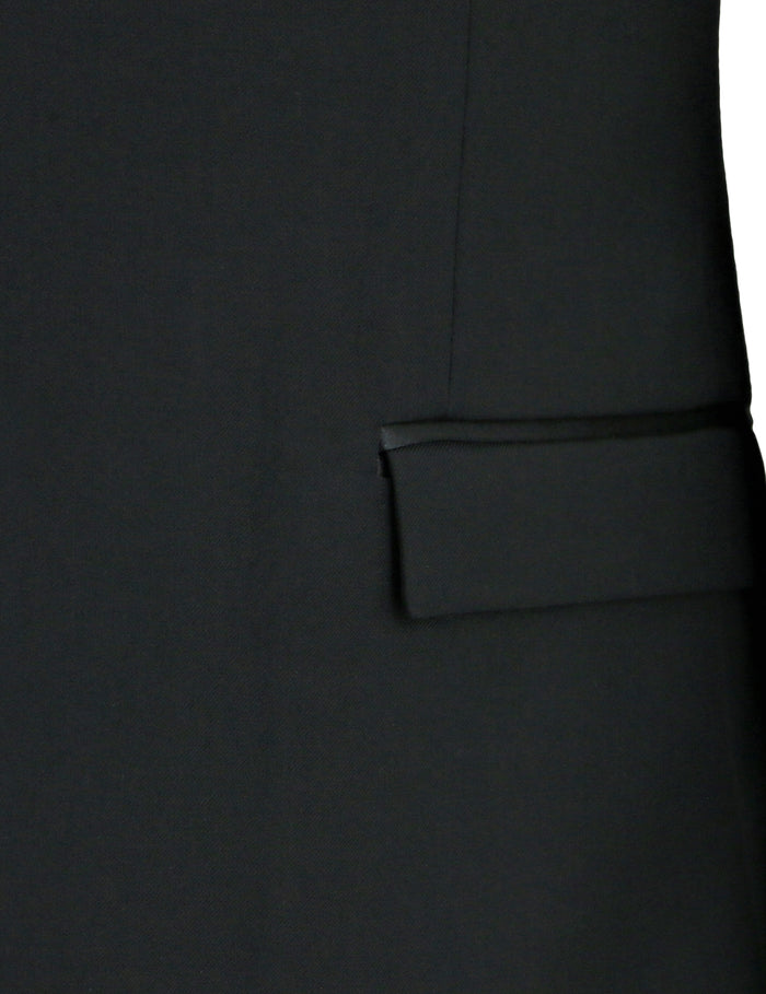 Shawl 5ZF Black Satin Dinner Jacket