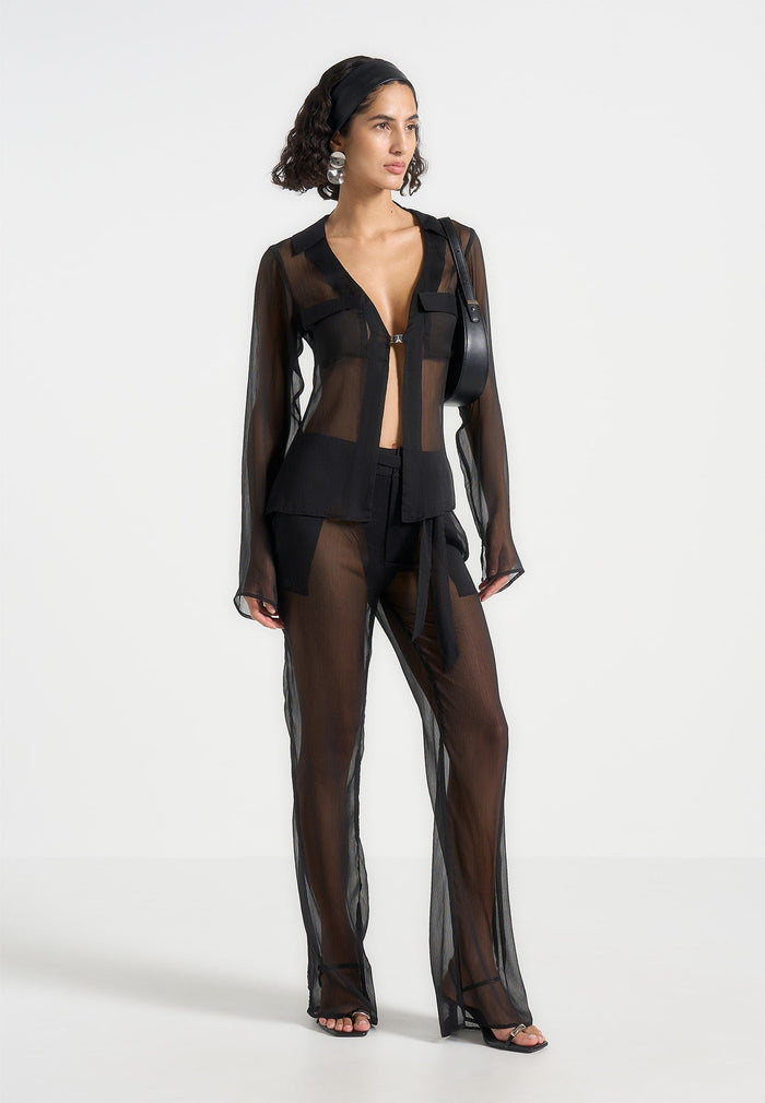sheer-belted-trousers-black