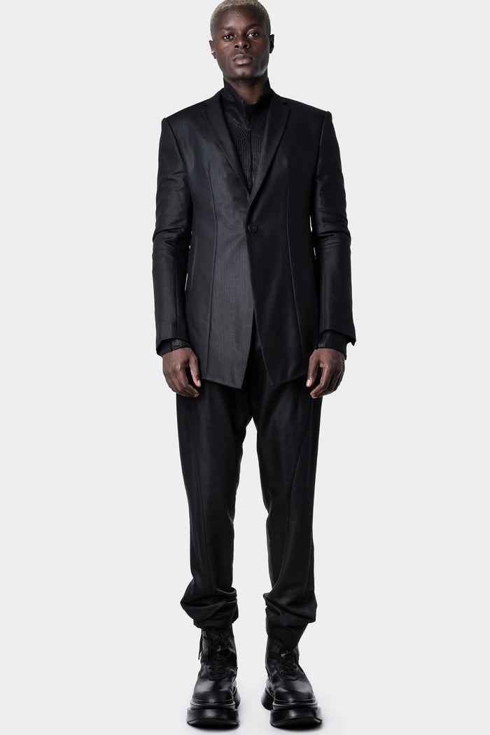 JULIUS_7 | Permanent collection - Single button wool twill blazer