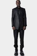 JULIUS_7 | Permanent collection - Single button wool twill blazer