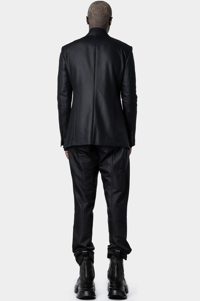 JULIUS_7 | Permanent collection - Single button wool twill blazer