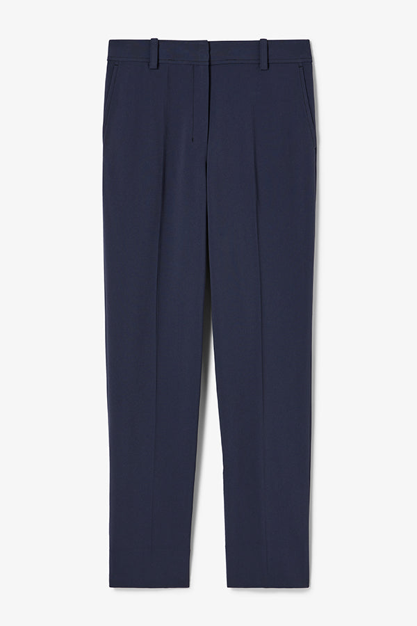 Navy blue dress pants on a white background | Exclude | Still