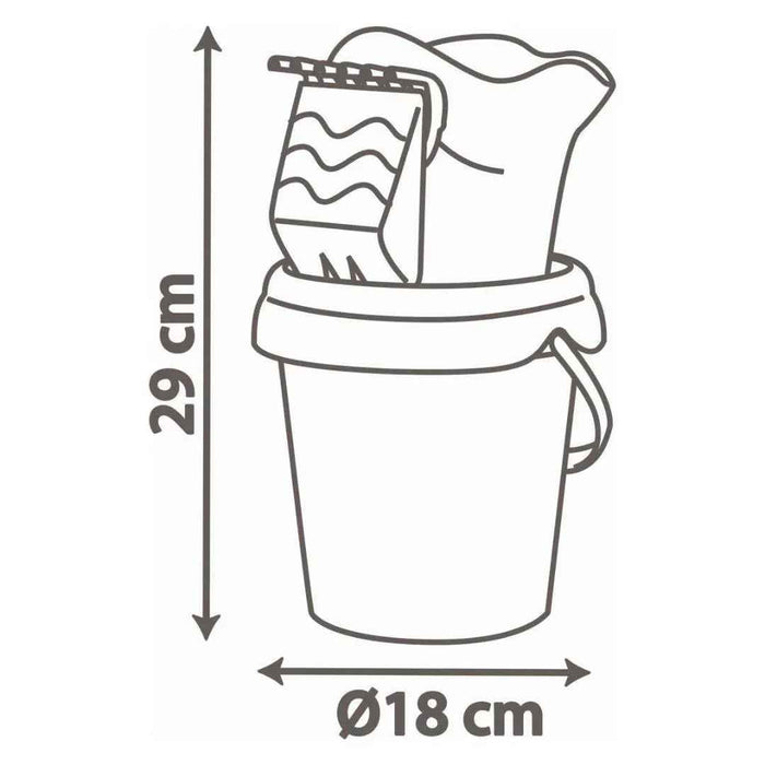 Smoby® Set za na plažo Spidey Garnished Bucket Smoby