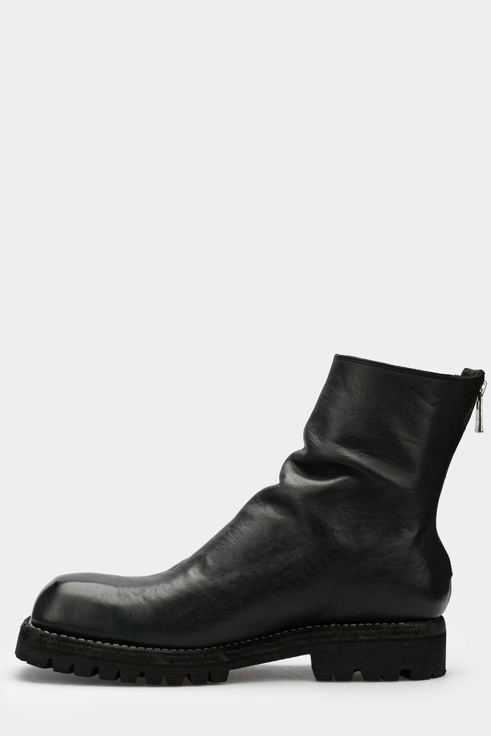 Guidi Square toe back zip boots 79086V