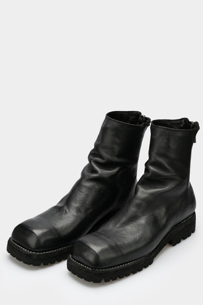 Guidi Square toe back zip boots 79086V