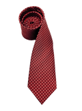 Stanton Crimson Cross Silk Tie