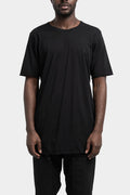 Staple spine detail t-shirt, Black