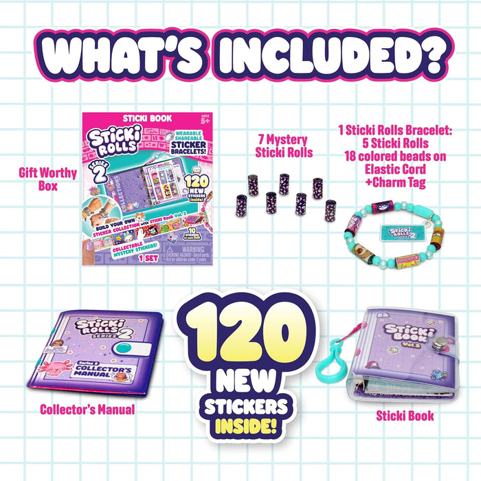 Sticki Rolls Sticki Band & Book Series 2