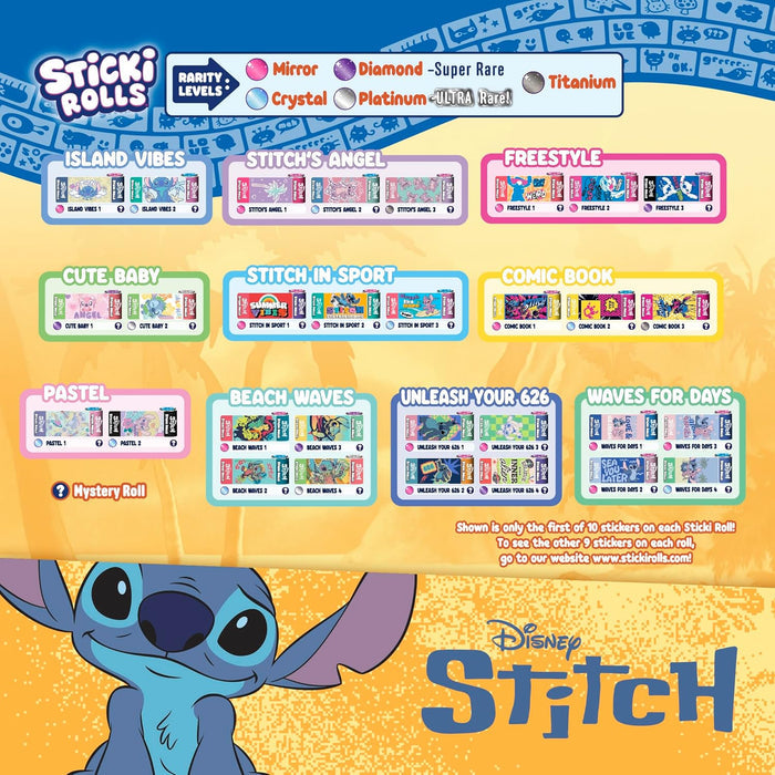 Sticki Rolls Stitch Pendant Set