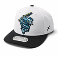 Stretch Fit Hat - Swinging Fish - Black/White