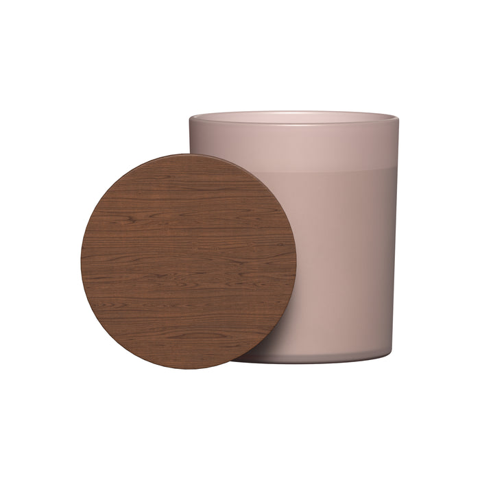Summit Glass Candle With Acacia Wood Lid