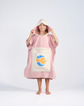 surfish® Poncho – Beige Pink