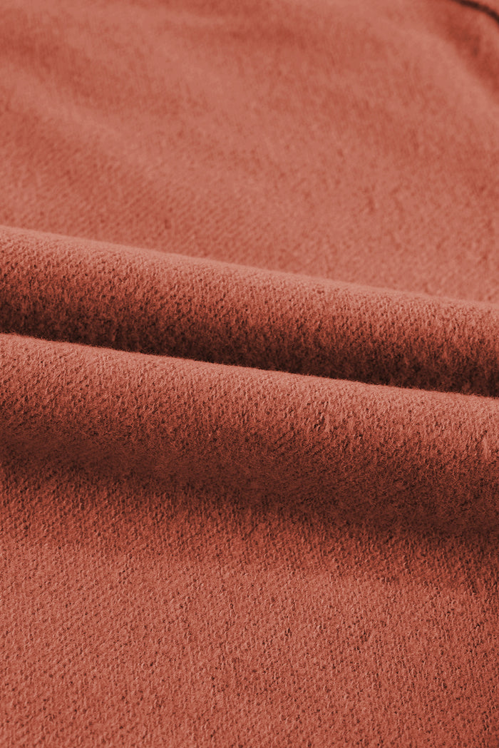 Sweat-shirt à manches et col montant *