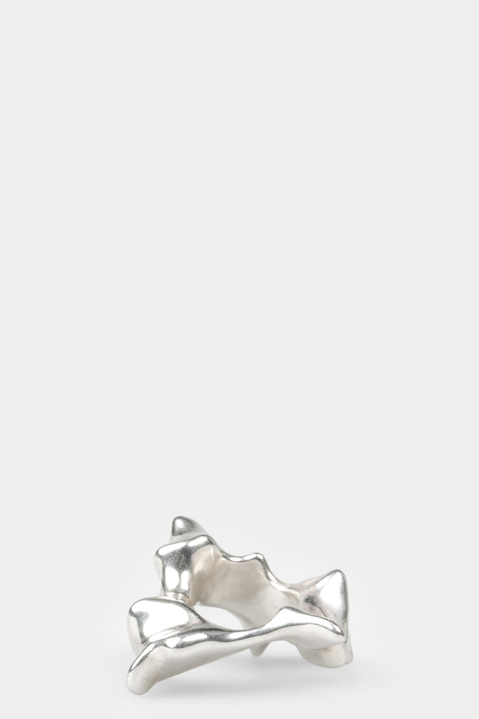Myon Rox Syrinx large silver ring