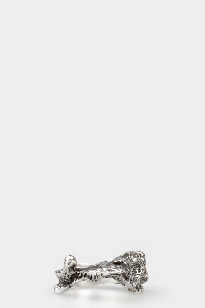Myon Rox Tephra silver ring