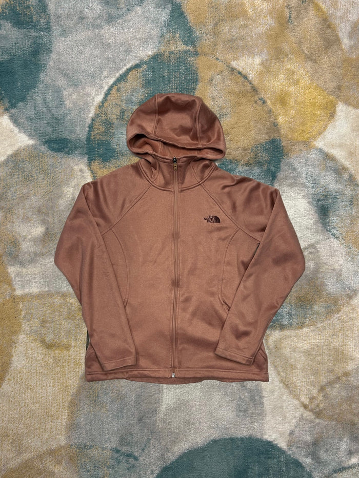 TheNorthFace Salmon Orange Jacket with Fluffy Interior