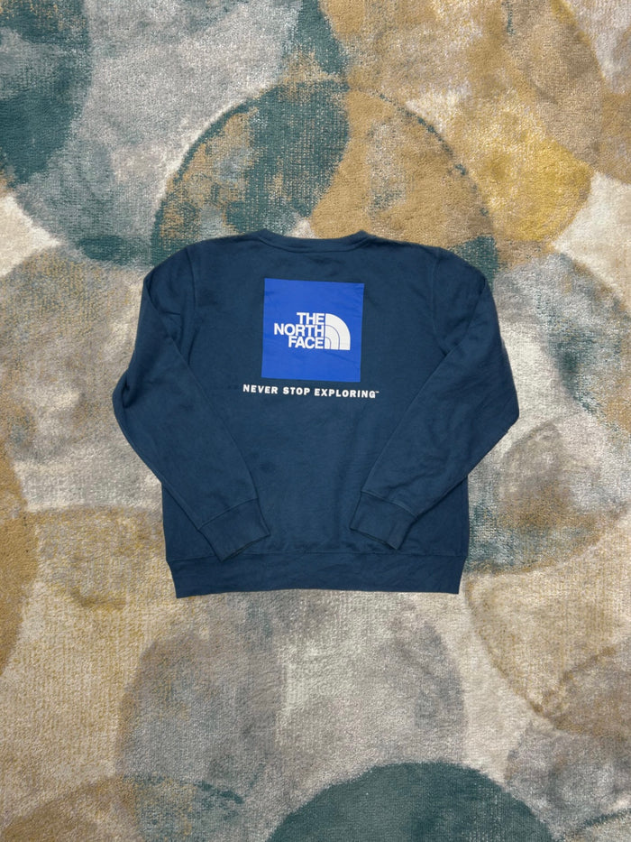 TheNorthFace Teal Crewneck