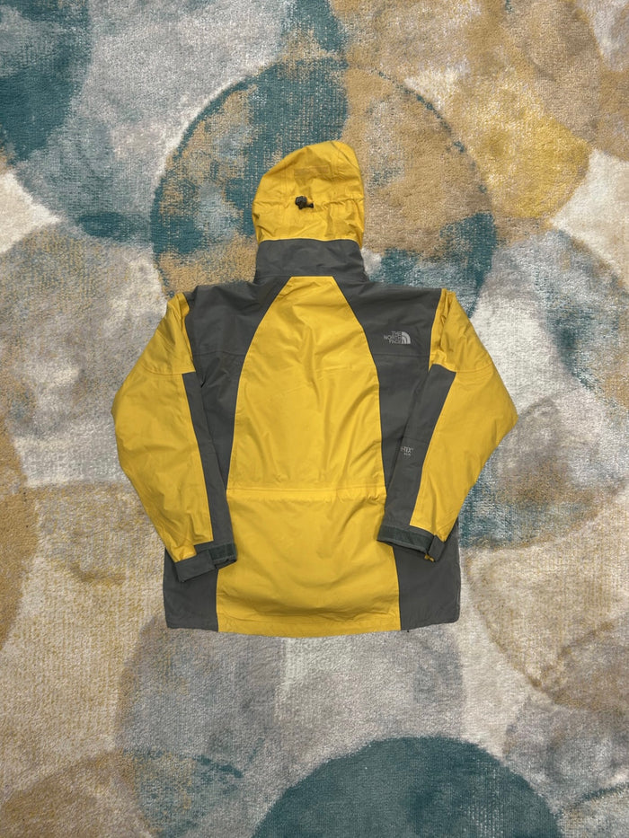 TheNorthFace Yellow and Grey 2-in-1 Waterproof Ski Jacket