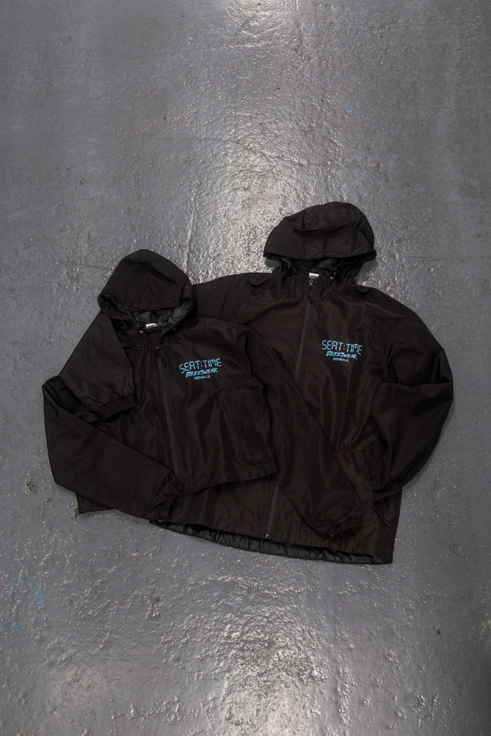 Tiffany:Black Windbreaker