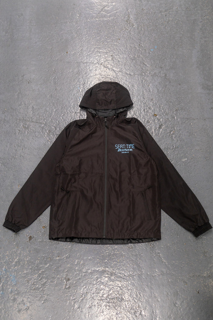 Tiffany:Black Windbreaker