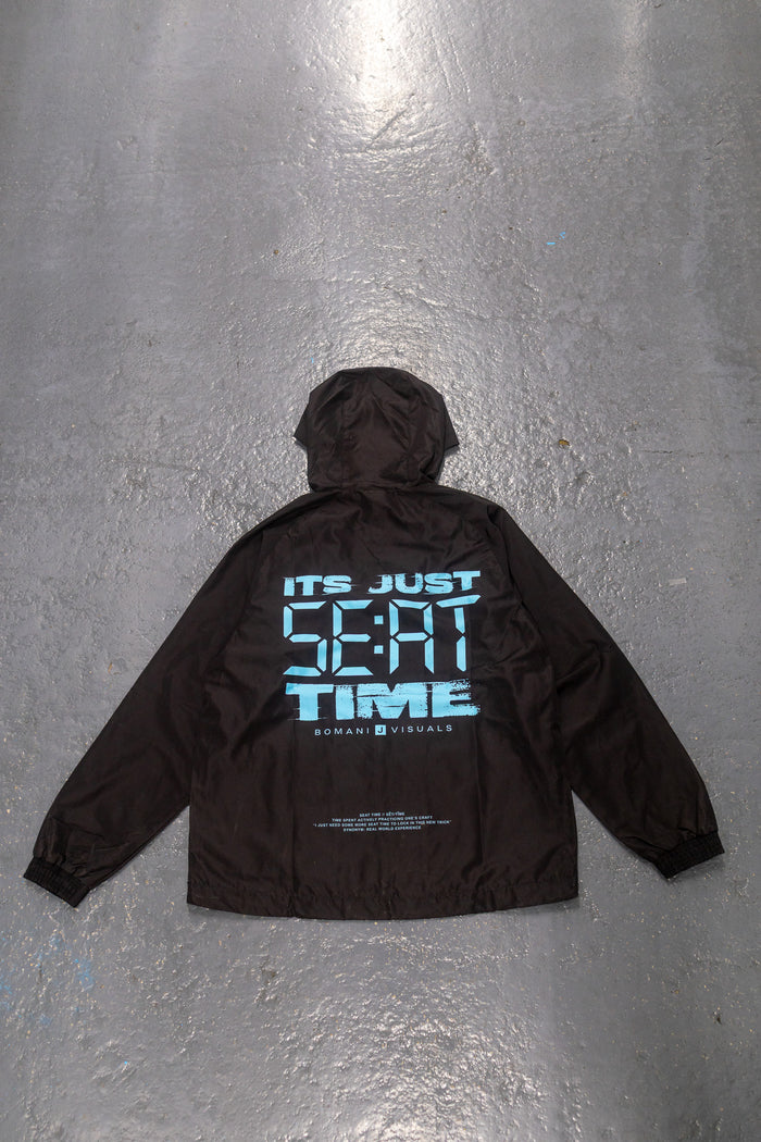 Tiffany:Black Windbreaker