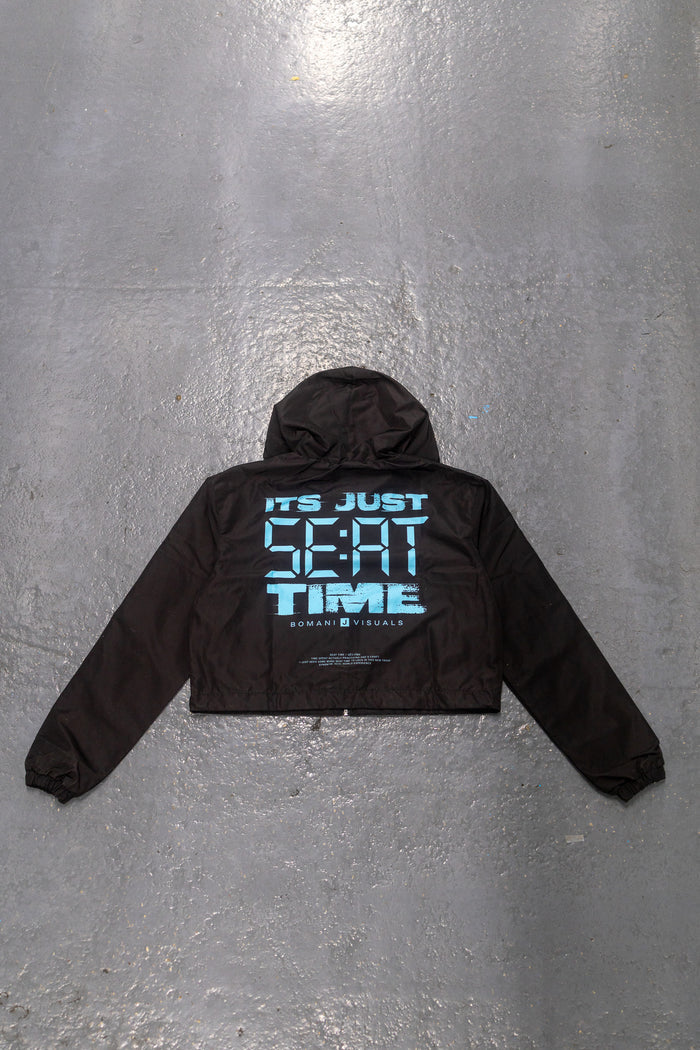 Tiffany:Black Windbreaker