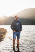 Tod Maffin's Relentless Decency - Unisex Eco Hoodie - Navy