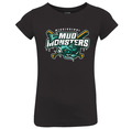Toddler Girls Jersey Tee - Primary Logo - Black