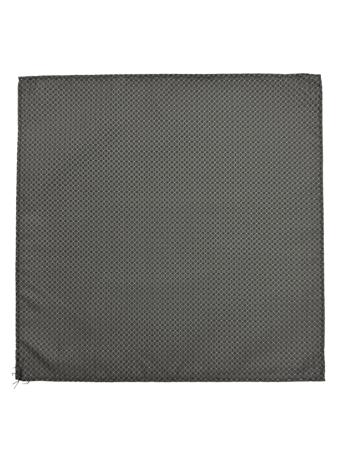 Tribeca Grey Dotted Pocket Square