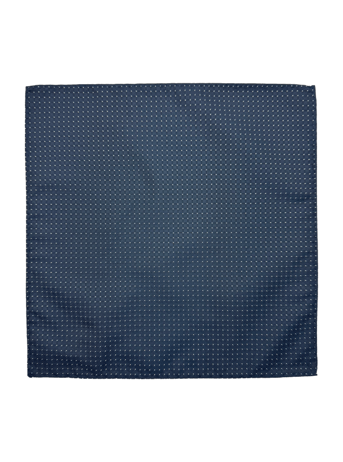 Tribeca Navy Dotted Pocket Square