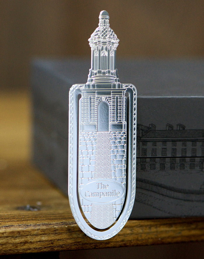 Trinity College Dublin Campanile Bookmark Silver