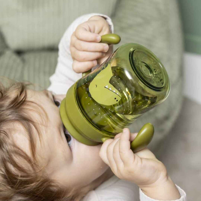 Trixie Baby® Lonček za učenje pitja 360 Mr. Dino 240ml Trixie Baby