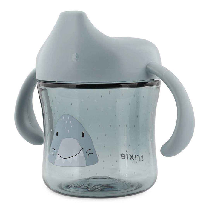 Trixie Baby® Skodelica za učenje pitja iz tritana Mr. Shark 200ml Trixie Baby