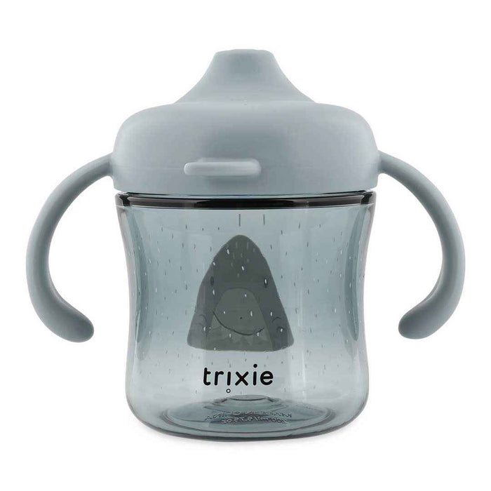 Trixie Baby® Skodelica za učenje pitja iz tritana Mr. Shark 200ml Trixie Baby