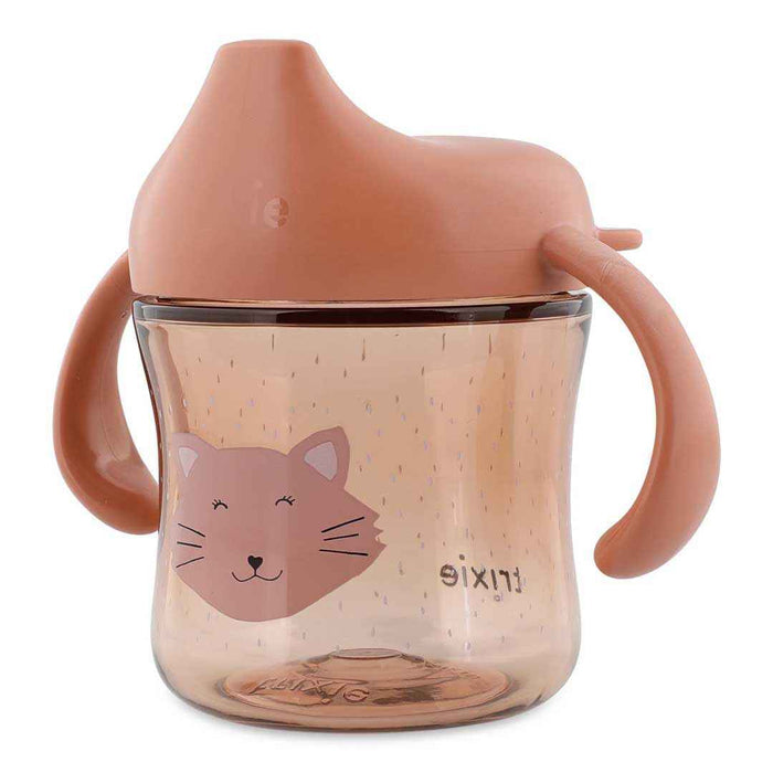 Trixie Baby® Skodelica za učenje pitja iz tritana Mrs. Cat 200ml Trixie Baby