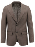 Turin 339 Brown French Linen Tailored Jacket