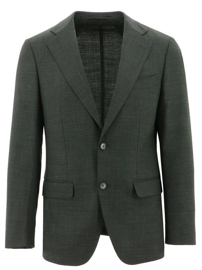 Turin Benson Green Wool Blend Suit