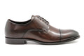 Valencia Brown Leather Derby Shoe