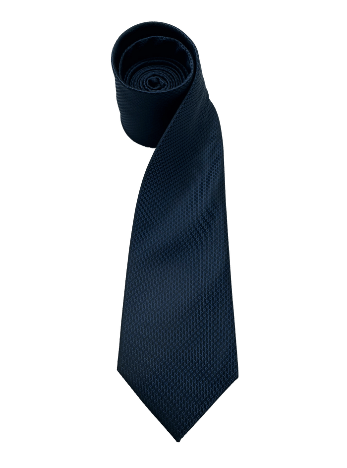 Varick Navy Textured Tie