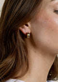 vincent intermix holly hoop earrings