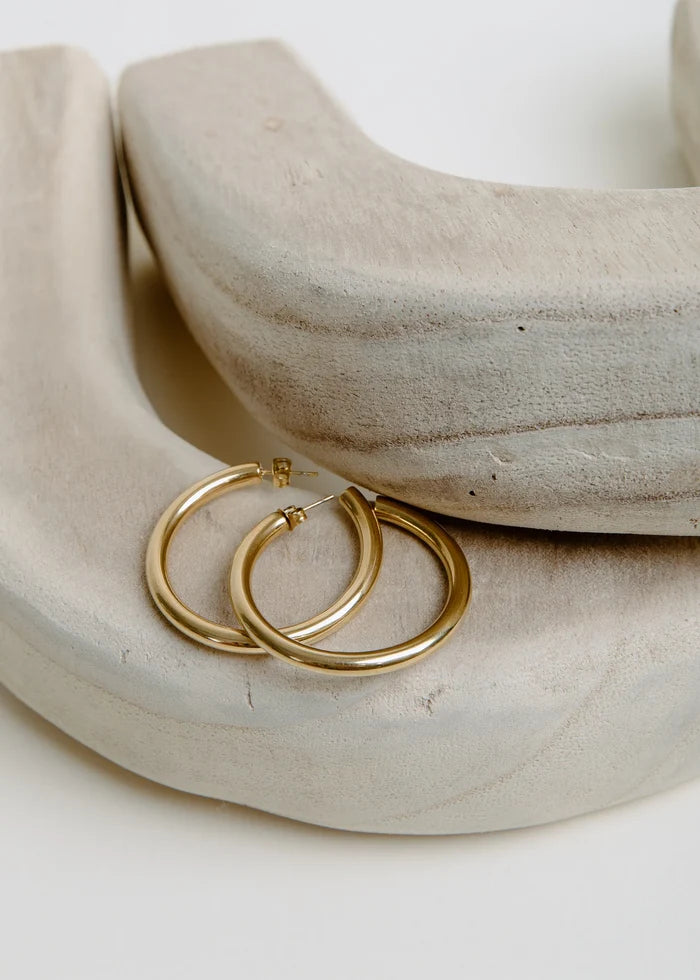 vincent hoop earrings