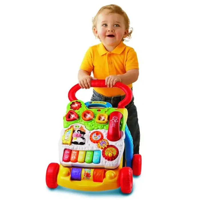 VTech Baby Walker Interactive Learning Toy with Lights & Sounds