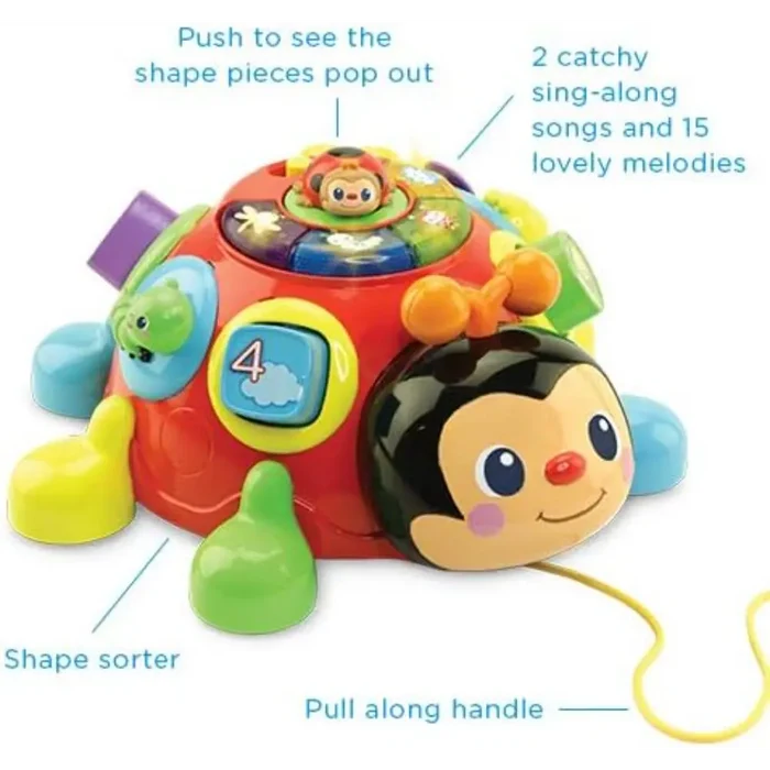 VTech Crazy Legs Learning Bug Pull Along Toy