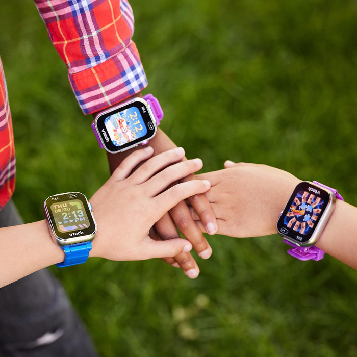VTech Kidizoom Smart Watch DX4 Purple Camera Watch for Kids 4+