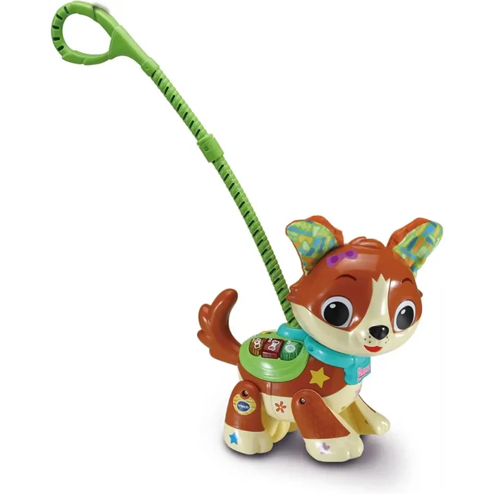 VTech Let's Go Action Pup |Interactive Pretend Play Puppy with Colours & Numbers