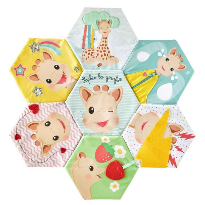 Vulli® Interaktivna senzorična knjiga in igralna podloga Sophie la Girafe Vulli Sophie la Girafe