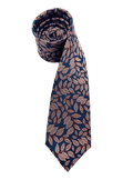 Walker Copper Leaf Silk Tie