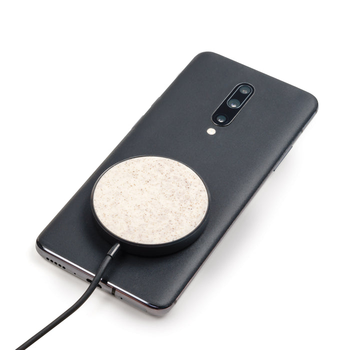 Wheat Recycled 15W Magnetic Wireless Charging Dock